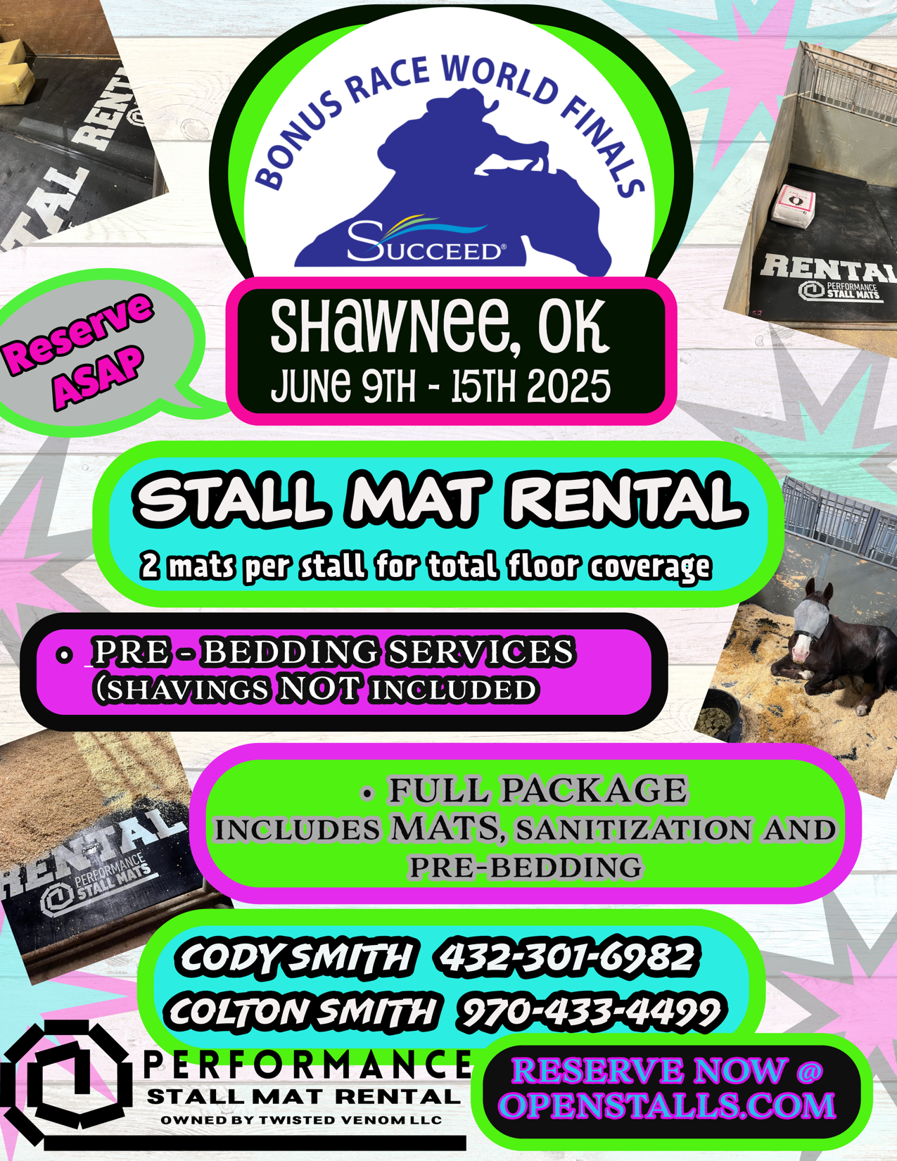 Stall Mat Rentals